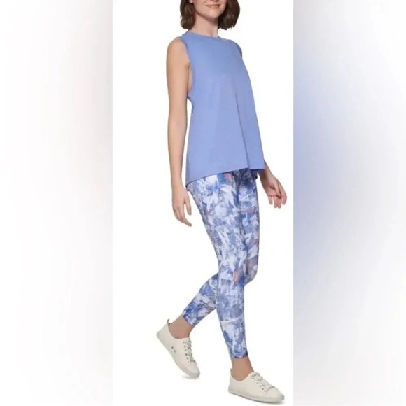 Calvin Klein Performance Women's Dropped-Armhole Tank Top - Picture 2 of 3